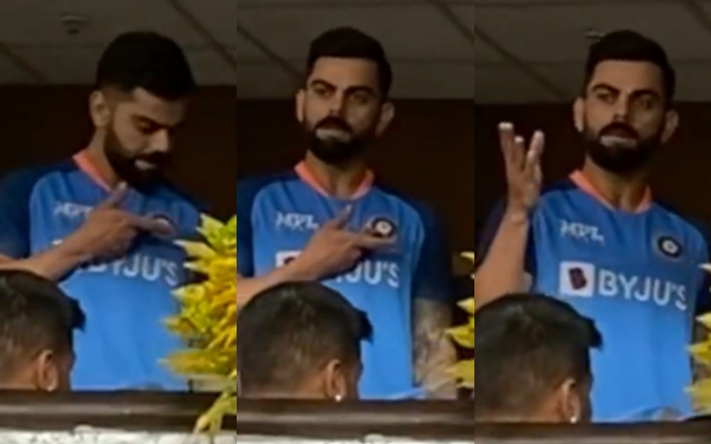  The Crowd Was Continuously Chanting Virat Kohli’s Franchise’s Name, See What Virat Kohli Did After That