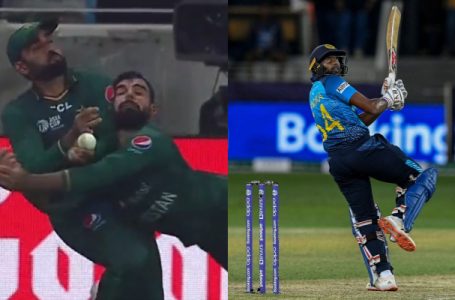 Watch: Shadab Khan And Asif Ali Involve In A Scary Collision, Former Falls Hard At The Ground
