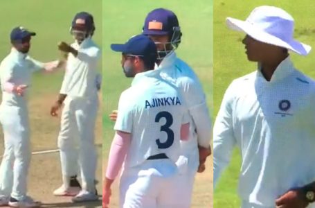 Watch: Ajinkya Rahane’s Bold Move Against Yashasvi Jaiswal After His Heated Exchange With Opponent Batter, Video Goes Viral
