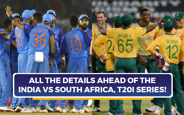 India Vs South Africa, T20I Series 2022 - Full Schedule, Squads ...