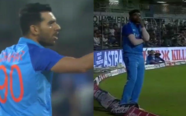  Watch: ‘B**** C***’- Deepak Chahar furious with Mohammed Siraj’s catching effort