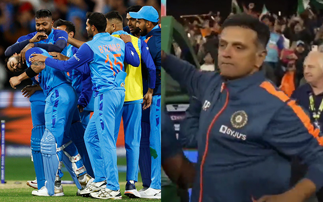  Watch: Rahul Dravid’s ‘rare’ reactions after India’s win against in 20-20 World Cup 2022 is the best thing on internet