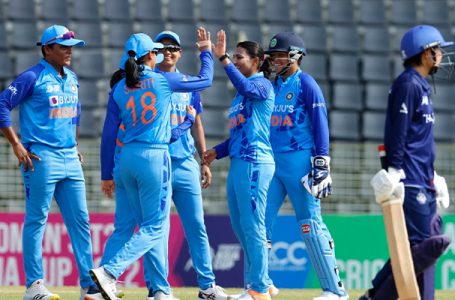 Women’s Asia Cup 2022: India annihilates Thailand in their last group game, assured of first place finish before the semifinals