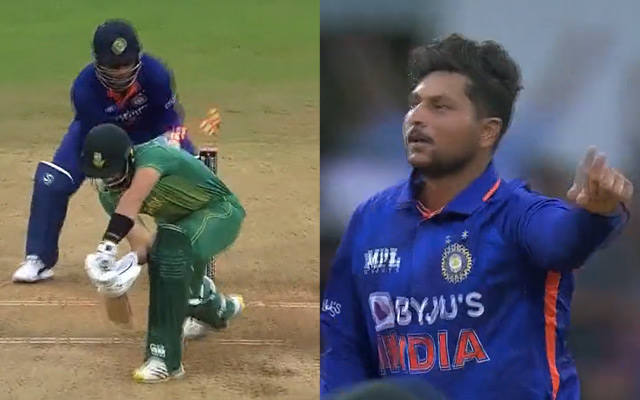  Watch: Kuldeep Yadav bamboozles Aiden Markram with a peach of a delivery