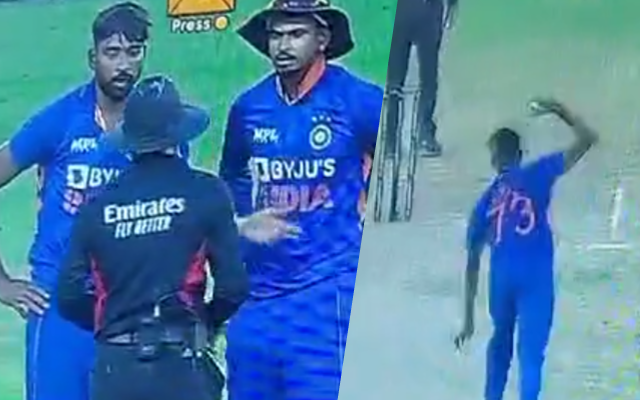  Watch: Mohammed Siraj engages in a heated conversation with umpire after giving four overthrows to South Africa during second ODI