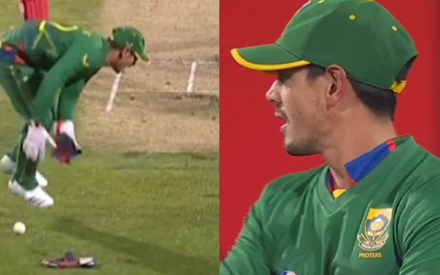  Watch: Quinton de Kock’s over smartness results in 5 runs penalty against Zimbabwe in 20-20 World Cup