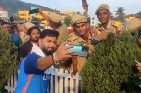 Watch: Rishabh Pant clicks selfies and sign autographs with security officials, video goes viral