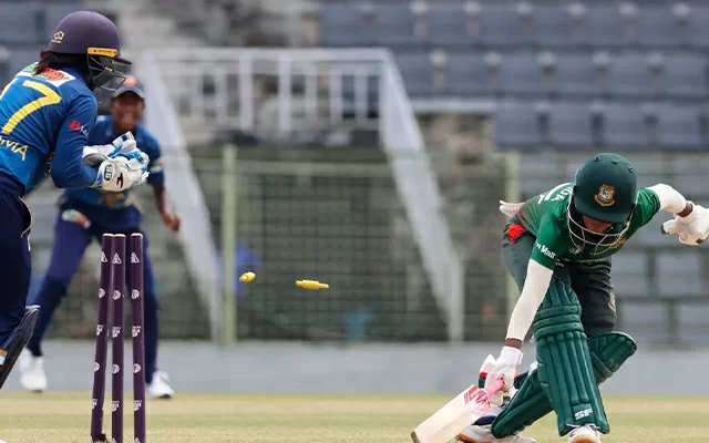  Women’s Asia Cup 2022: Sri Lanka defend 41 against Bangladesh to qualify for semis