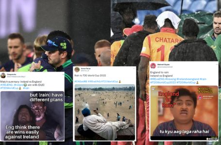‘They have different plans’ – Memes galore as rain plays spoilsport in 20-20 World Cup 2022
