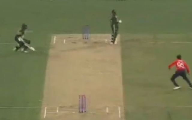  Watch: Bizarre Mix-Up Costs Iftikhar Ahmed His Wicket In Warmup Game Against England!