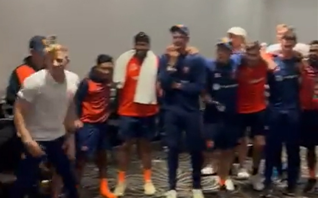  Watch: Absolute scenes in Dutch dressing room as UAE beat Namibia to help them qualify for Super 12