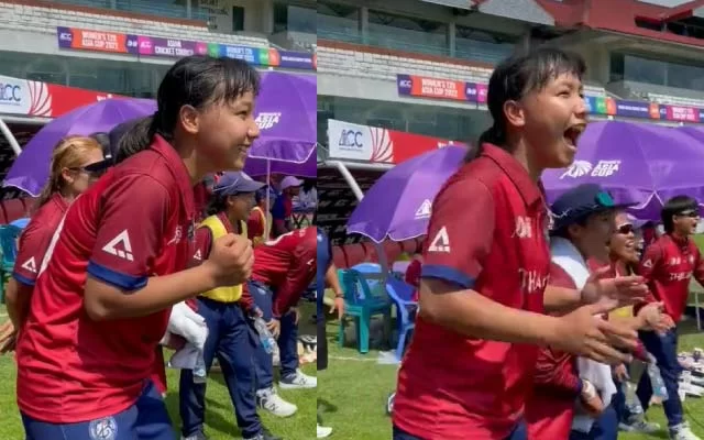  Watch: Thailand Women’s team celebrates wildly after beating Pakistan in Asia Cup 2022 encounter