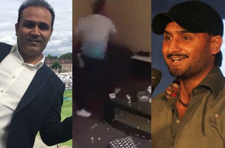 Watch: Pakistan fan breaks television after Pakistan’s loss against India, Virender Sehwag and Harbhajan Singh takes dig