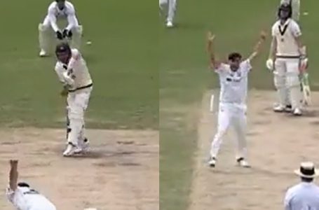 Is the lady luck with the batter? Watch: Australia batter gets a massive reprieve from umpire