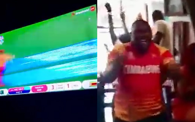  Watch: Total ecstasy in Zimbabwe as their national side humble Pakistan in 20-20 World Cup 2022