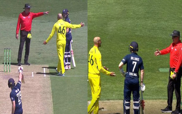  Ashton Agar swears at on-field umpire during first ODI against England