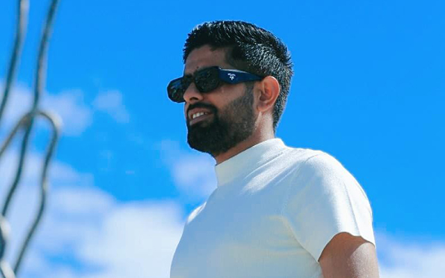  Relaxing under ‘BLUE SKY’ – Twitter trolls Babar Azam as he posts his picture on Twitter using ‘Blue Sky’ caption
