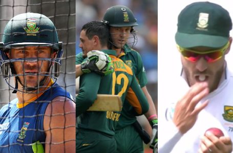 Faf du Plessis reveals his jealousy for AB de Villers, opens up on his twin Ball Tampering offenses