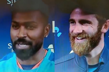 Watch: ‘What do you reckon?’ – Kane Williamson’s hilarious exchange with Hardik Pandya about 20-20 World Cup