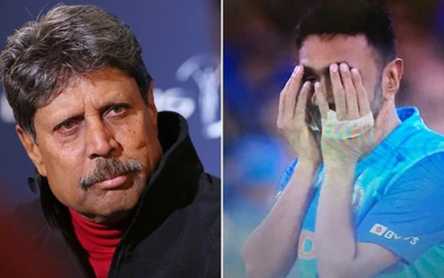  Kapil Dev blasts Ravichandran Ashwin for his poor performance at the 20-20 World Cup 2022