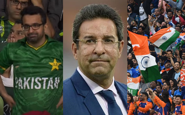  Wasim Akram explains how differently he is treated in India and Pakistan