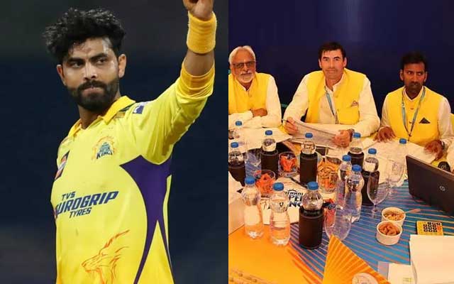  Ravindra Jadeja shares photo with MS Dhoni after being retained by Chennai