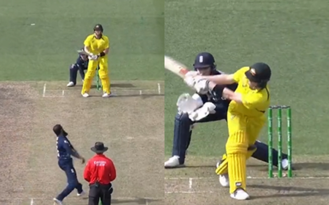  Watch: Steve Smith tries switch-hit on free hit against England, gets it horribly wrong