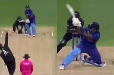 Watch: Suryakumar Yadav’s exquisite six off ‘switch-hit’ against New Zealand