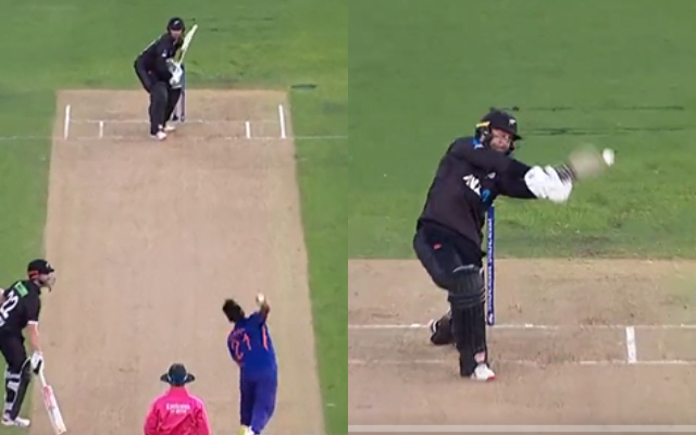  Watch: Umran Malik rattles New Zealand batters in first ODI, picks his maiden wicket