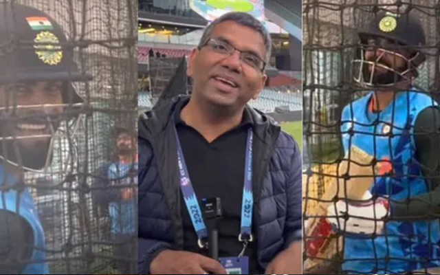  Watch: Virat Kohli asks renowned journalist to bat in nets, latter couldn’t believe his luck