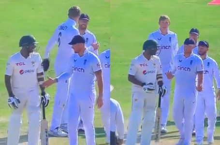 Watch: Pakistan player refuses to shake hands with Ben Stokes, video goes viral