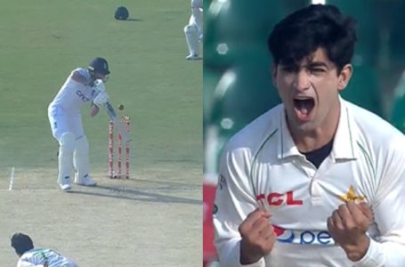 Watch: Naseem Shah ‘cleans up’ Ben Stokes in first over of Day Two of Rawalpindi Test