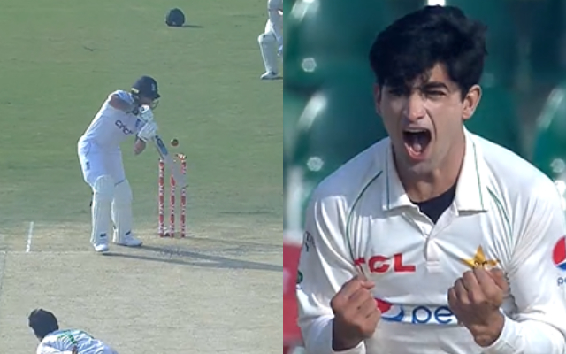  Watch: Naseem Shah ‘cleans up’ Ben Stokes in first over of Day Two of Rawalpindi Test