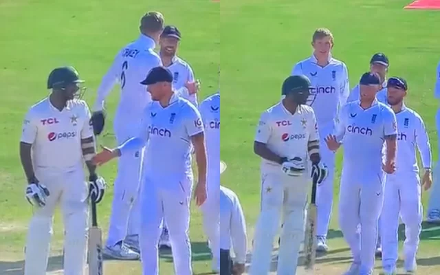  Watch: Pakistan player refuses to shake hands with Ben Stokes, video goes viral