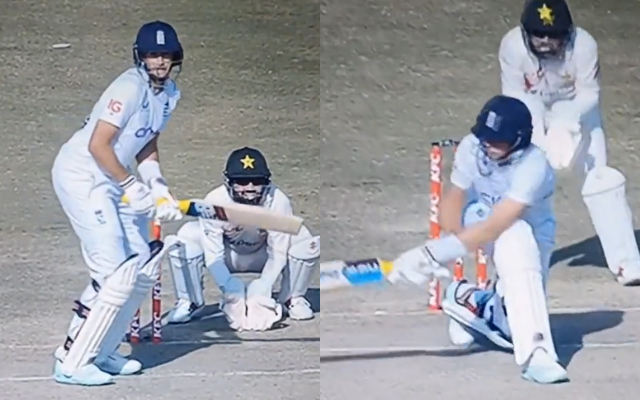  Watch: Joe Root bats left-handed against Pakistan in Rawalpindi Test match
