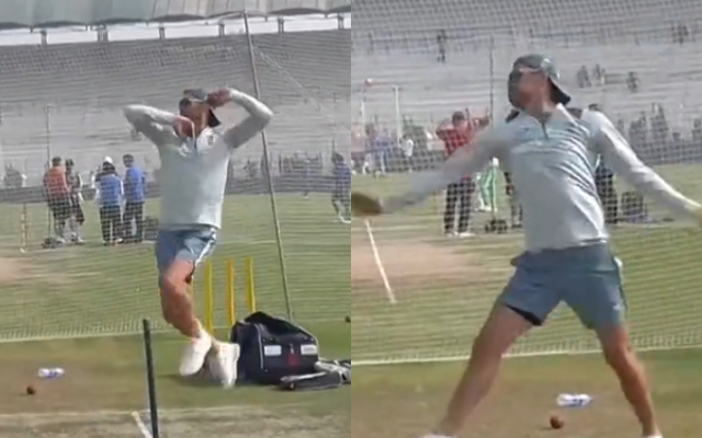  Watch: James Anderson bowls left-arm spin at the nets ahead of the second Test against Pakistan