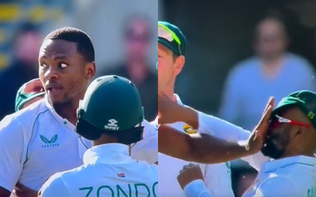  Watch: Kagiso Rabada ‘accidentally’ hits skipper Temba Bavuma on his face during AUS v SA first Test