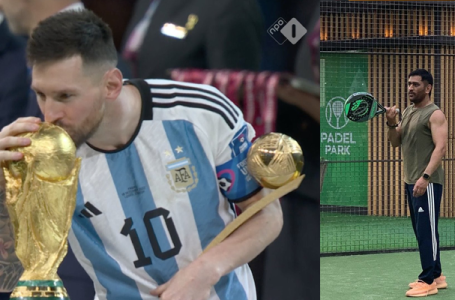 In Pics: Lionel Messi sends signed Argentina jersey to MS Dhoni’s daughter