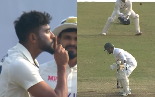 Watch: Mohammed Siraj gives send off to Litton Das after picking latter’s wicket