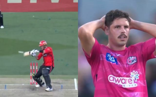  Watch: Sydney Sixers player fumbles while fielding, concedes unnecessary runs