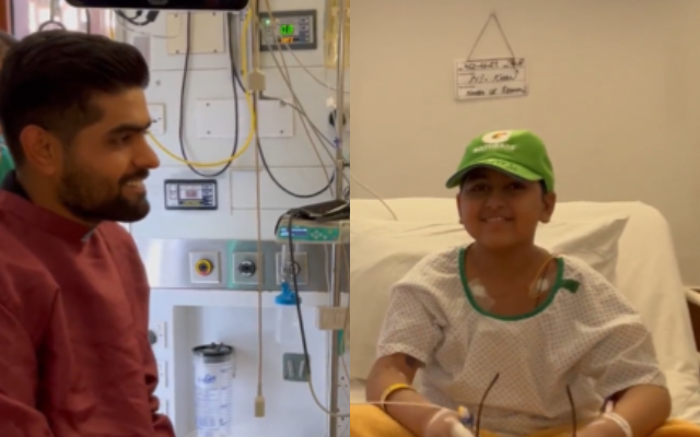  Watch: Babar Azam visits ‘ailing fan’ at hospital, arranges video call with teammates