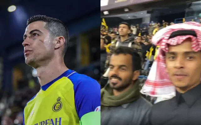  Watch: Fans rips apart Cristiano Ronaldo as they chant Lionel Messi’s name during Al Nassr