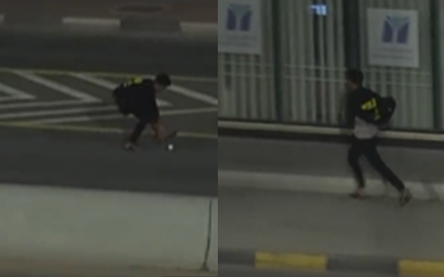  Watch: Pedestrian runs away with the ball that went out of stadium in ILT20