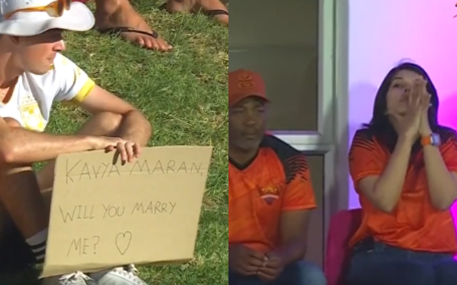  Watch: Fan proposes Sunrisers Eastern Cape owner Kavya Maran during SA20 2023
