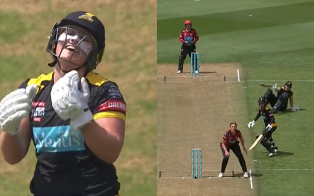  Watch: New Zealand player produces funniest dive, hilariously survives run-out