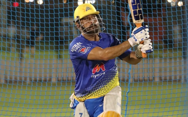  Watch: MS Dhoni hits long sixes to spinners in net practice ahead of the Indian T20 League 2023 edition