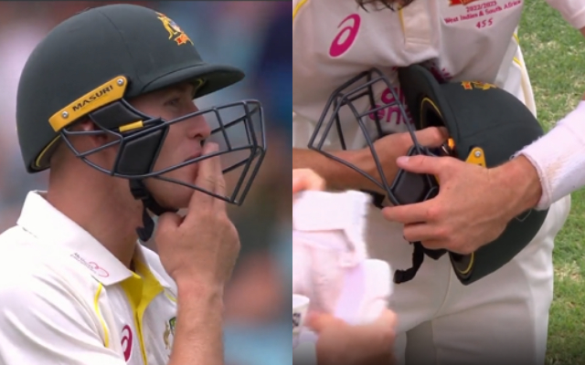  Watch: Marnus Labuschagne ‘fixing’ his helmet using ‘cigaratte lighter’ during third Test against South Africa