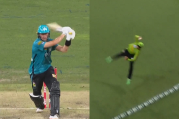  Watch: Chris Green’s ‘superman’ effort prevents ball from going over the boundary line
