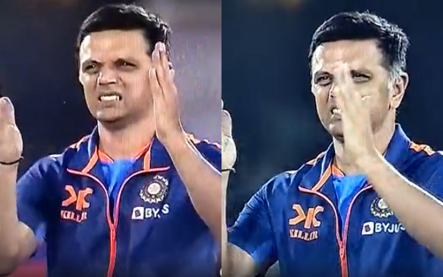  Watch: Rahul Dravid ‘ninja moves’ post India’s win against New Zealand in second ODI