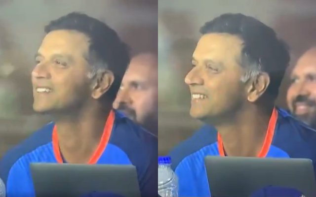  Watch: Rahul Dravid can’t hold back his smile as his international career stats played on TV